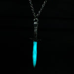 Glowing in The Dark Sword Necklace