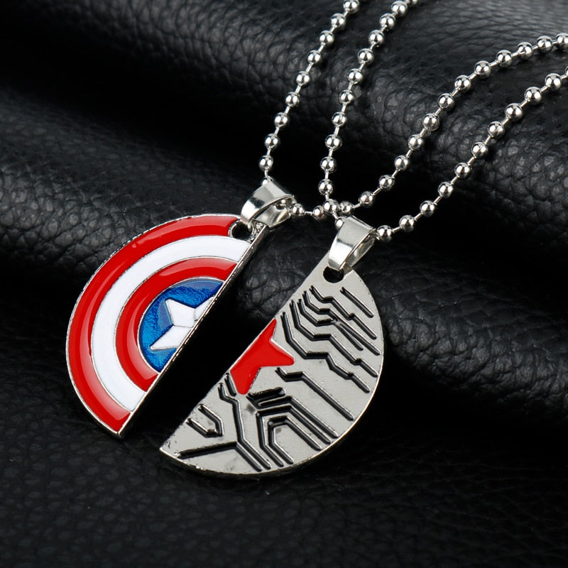 Winter Soldier Captain America Necklace