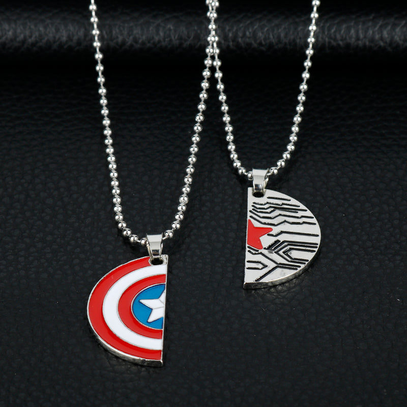 Winter Soldier Captain America Necklace